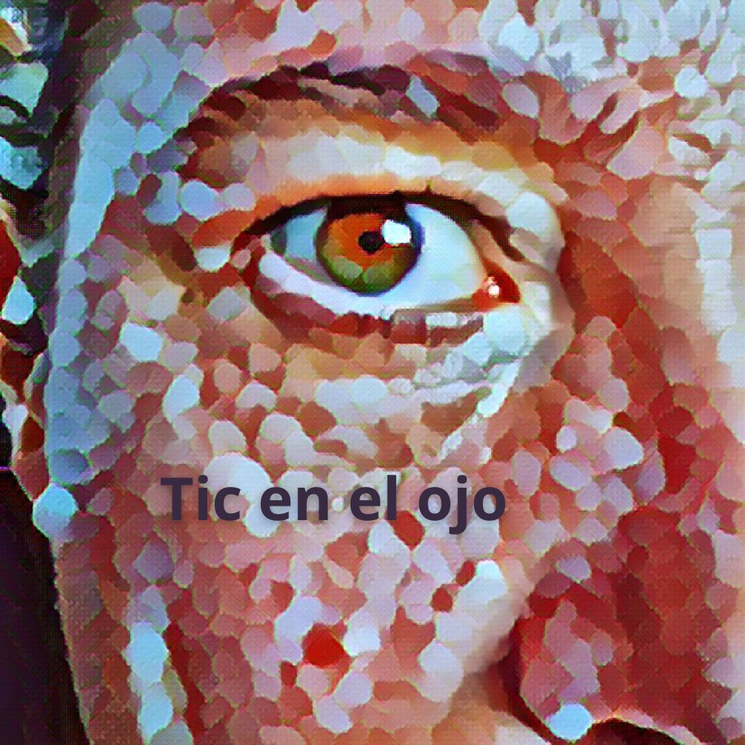 Podema tic en el ojo